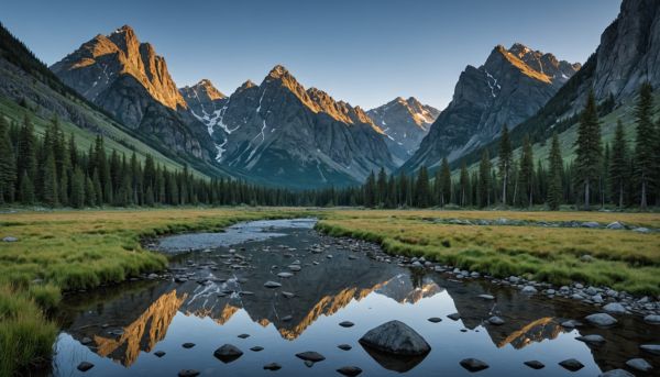 Le paysage demande une grande rigueur.